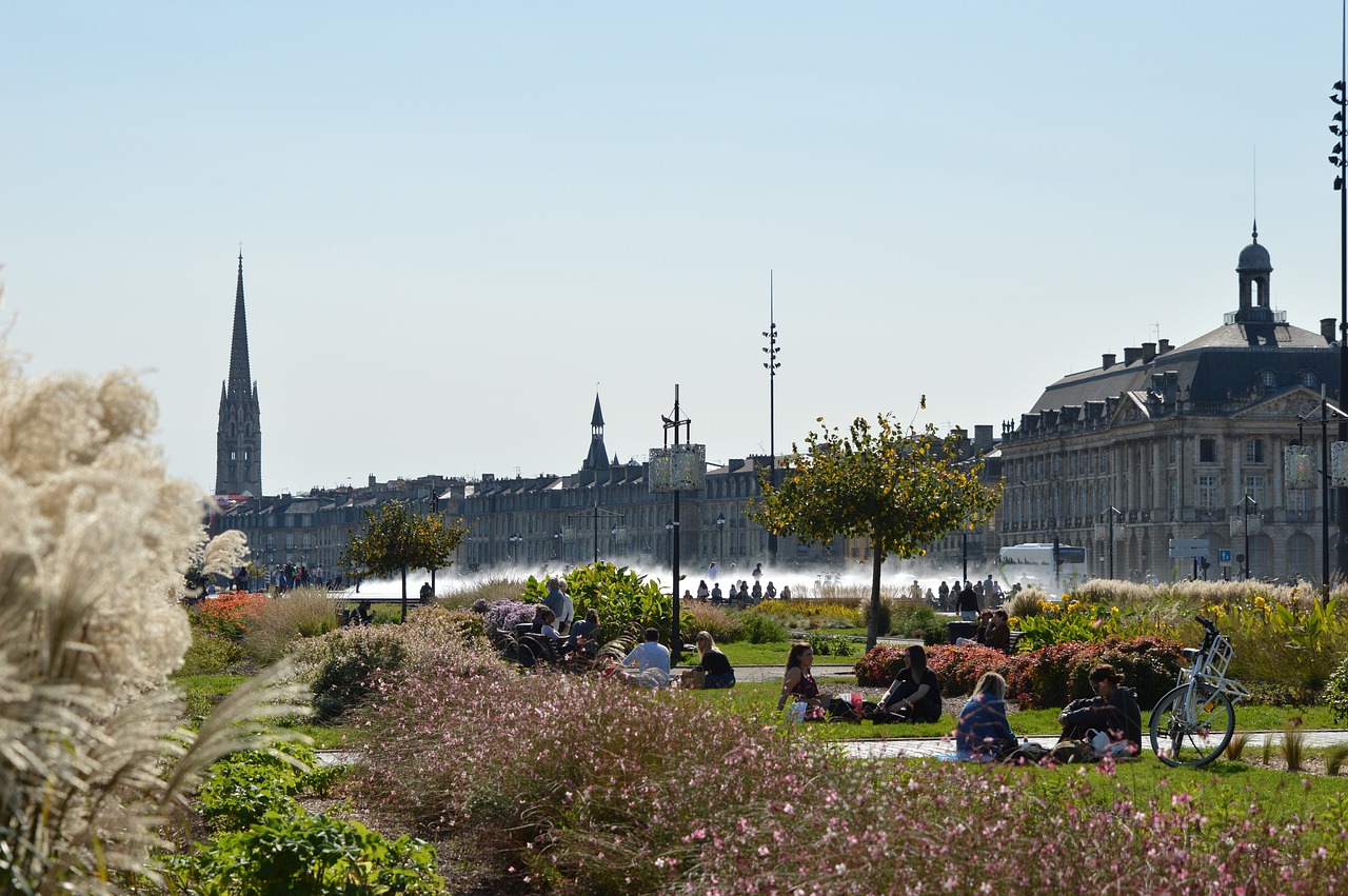 De kade van Bordeaux
