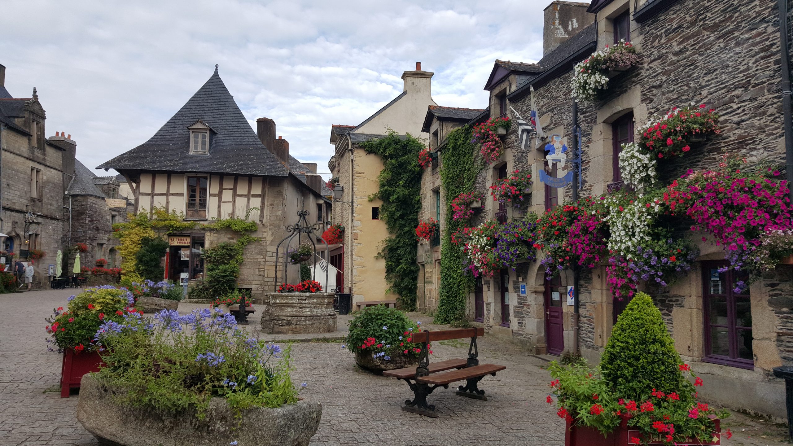 Rochefort-en-Terre het bloemendorp