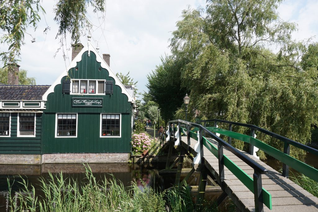 Zaanse Schans groene huisjes