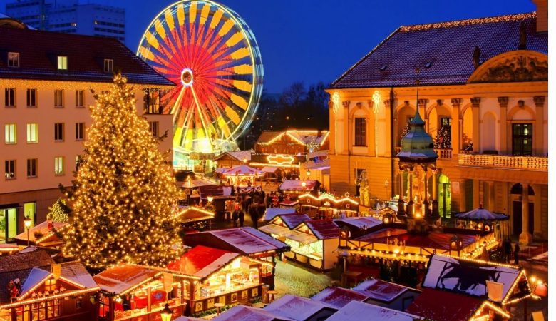 Kerstmarkten Frankrijk