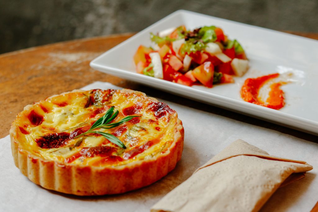 Quiche lorraine typisch Franse gerechten