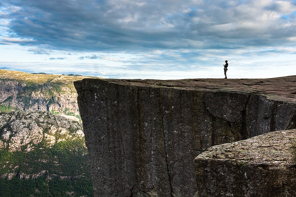 Preikestolen Noorwegen