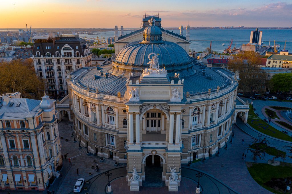Grootste badplaats Oekraïne Odessa