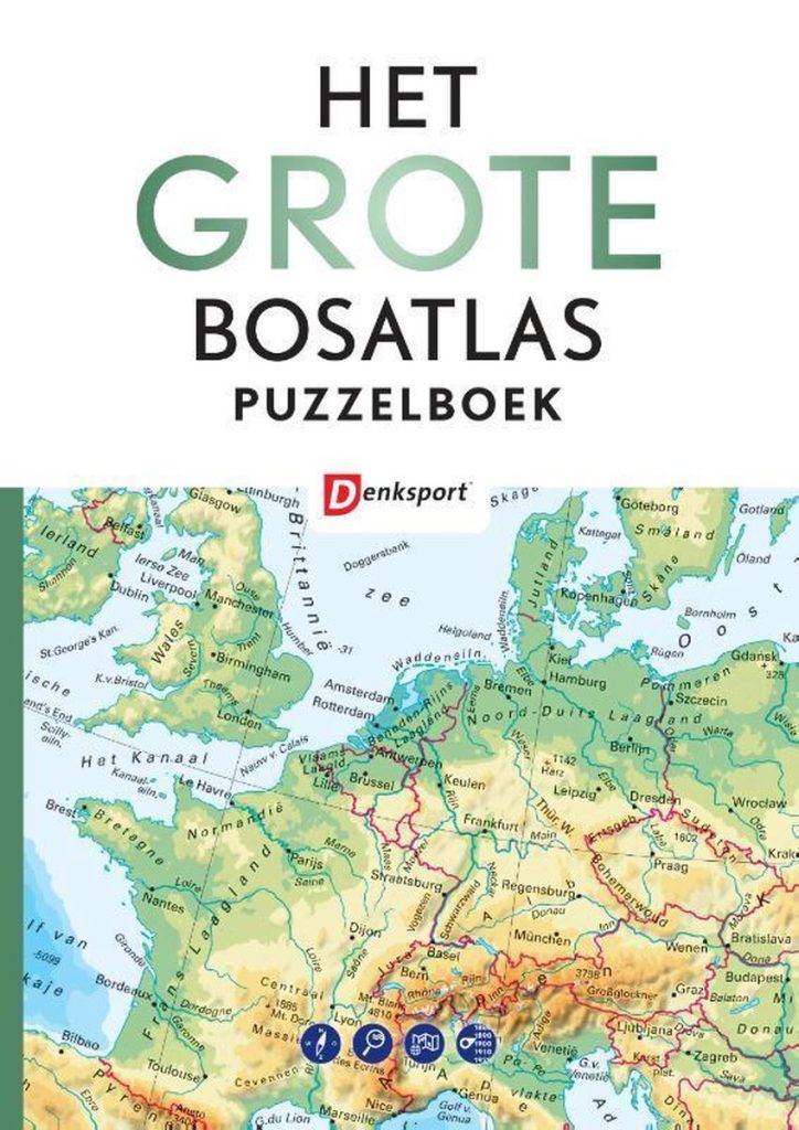 Het grote bosatlas puzzleboek